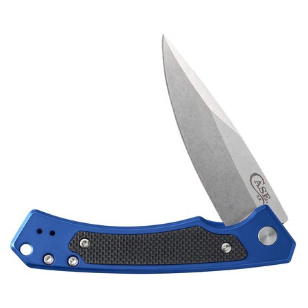 CASE CUTLERY Anodized Aluminum Marilla Knife, Blue 25882